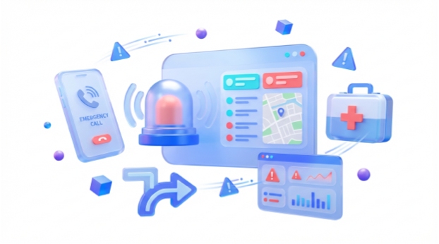 应急响应慢，突发事件处置依赖人力介入